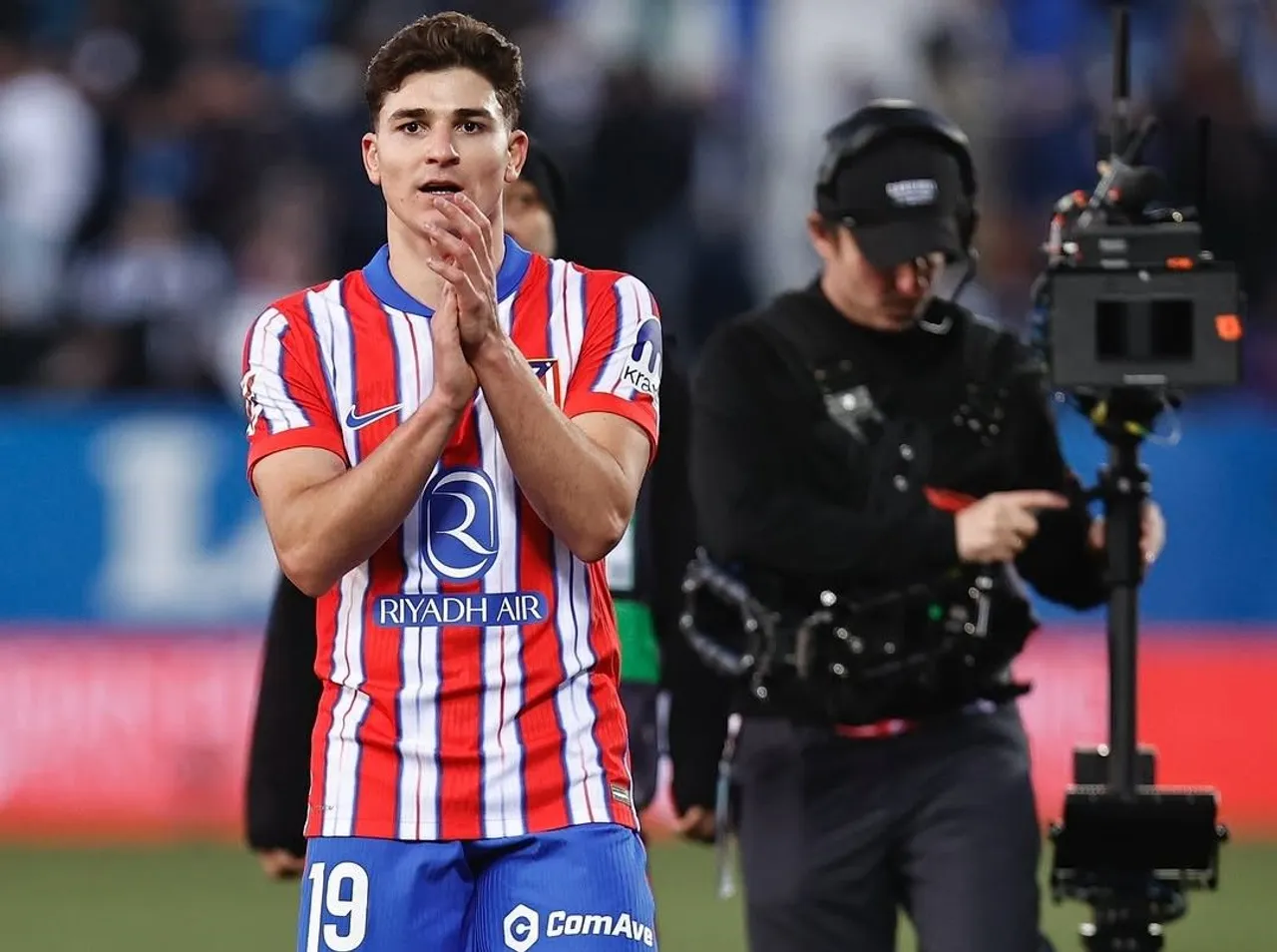 Julian Alvarez jadi hero dalam laga Atletico Madrid vs Bayer Leverkusen. (Foto: Instagram/Atletico de Madrid)