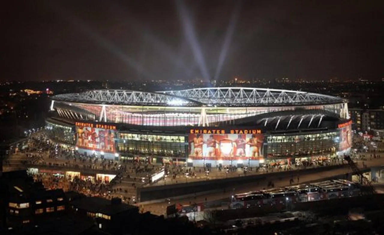 tadion Emirates di Kota London, kandang Arsenal (Sportsmanagementdegreehub)