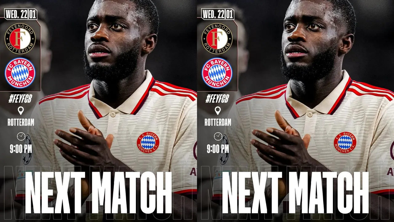 Feyenoord vs Bayern Munchen (Foto: instagram/@fcbayern)