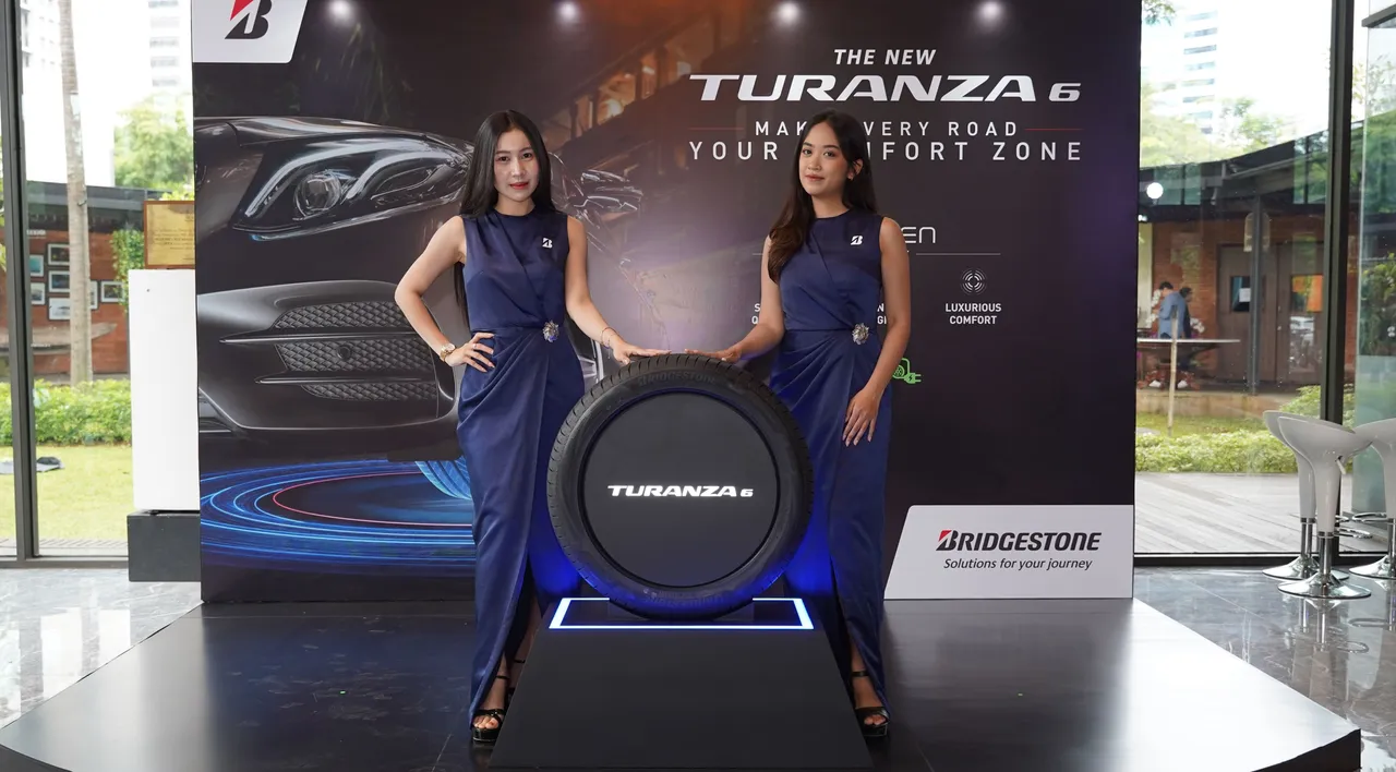 Peluncuran ban Bridgestone Turanza 6. (Bridgestone Indonesia)