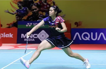 Gregoria Mariska Tunjung walkout dari babak 8 besar Indonesia Masters 2025, netizen salahkan India? (Foto: Instagram/PBSI)