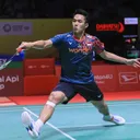 Jonatan Christie (Foto: Instagram/PBSI) - Jadwal Indonesia MAsters 2025: Jonatan Christie akan melawan wakil Jepang. (Foto: Instagram/PBSI)