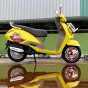 Modifikasi TVS Callisto 110. (Dok. Pribadi)