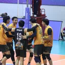 Jakarta Bhayangkara Presisi menutup putaran pertama Proliga 2025 dengan mengalahkan Palembang Bank Sumsel Babel pada pertandingan di Jawa Pos Arena, Surabaya, 24 Januari (Foto: PBVSI)