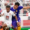 Malut United vs Persik Kediri di Liga 1/IG Malut United.