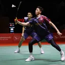 Fajar Alfian/Muhammad Rian Ardianto  Lolos ke Final Indonesia Masters 2025 (Foto: PBSI)