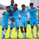 Selebrasi pemain Persikas Subang usai menang 2-0 atas RANS Nusantara di playoff degradasi Liga 2 2024/2025/foto: IG Persikas