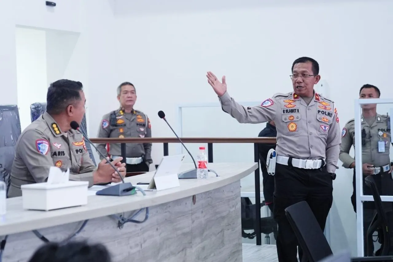 Dirgakkum Korlantas Polri Brigjen Pol Raden Slamet Santoso. (Korlantas Polri)