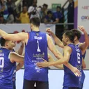 Lavani - Jakarta Lavani Livin Transmedia jadi tim pertama yang memastikan lolos ke final four Proliga 2025 usai seri keempat di Surabaya. Foto: PBVSI