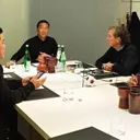 Erick Thohir bersama Patrick Kluivert dan asisten pelatih Timnas Indonesia - Ketua Umum PSSI, Erick Thohir, rapat dengan Patrick Kluivert dan asisten pelatih Timnas Indonesia. (Foto: Instagram/erickthohir)