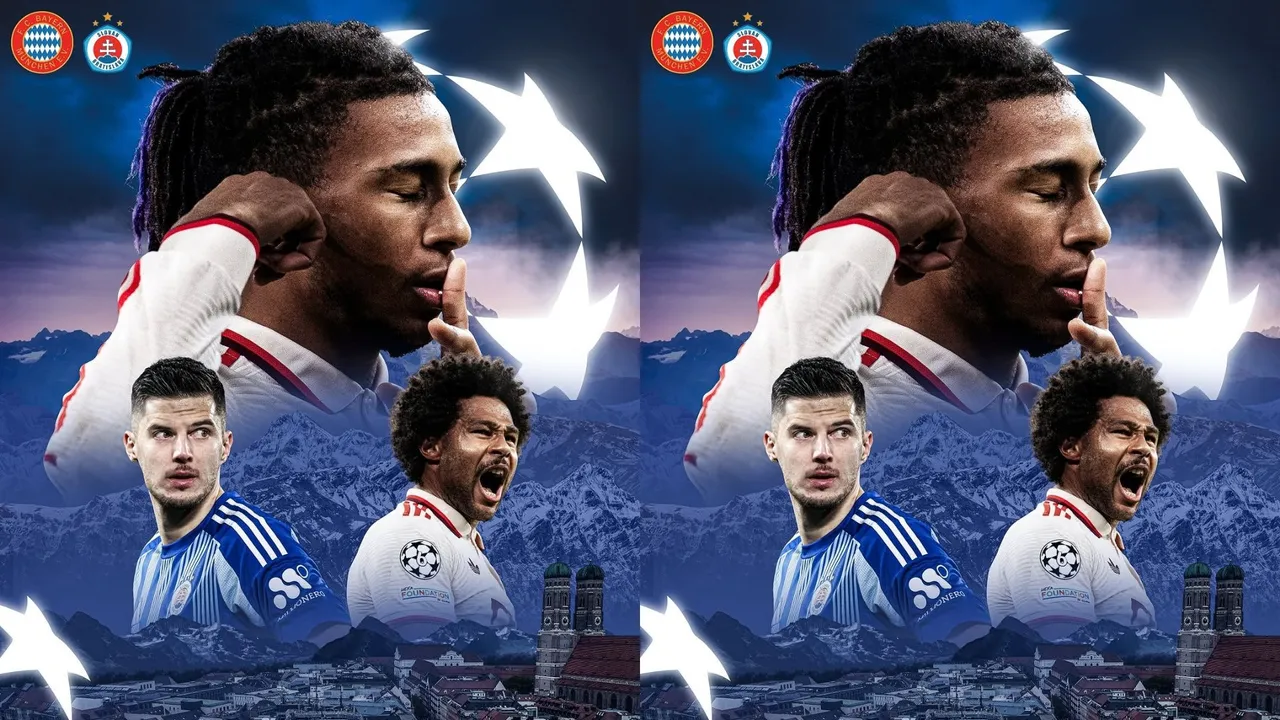 Bayern Munchen vs Slovan Bratislava (Foto: instagram/@fcbayern)