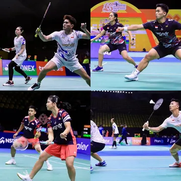 Rekap Hasil Thailand Masters 2025, 4 Ganda Campuran Indonesia lolos perempat final. (Foto: Instagram/PBSI)