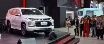 Mitsubishi New Pajero Sport di GIIAS 2024. (Chadie)