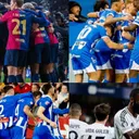 Jadwal Liga Spanyol pekan ke-22, ada Barcelona dan Real Madrid. (Foto: Instagram/FC Barcelona dan Real Madrid)