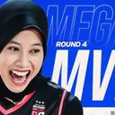 Megawati Hangestri MVP Putaran Empat/IG Kovo. - Megawati Hangestri MVP Putaran Empat/IG Kovo.