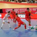 Timnas Futsal Indonesia vs Jepang/Media FFI. - Timnas Futsal Indonesia vs Jepang/Media FFI.