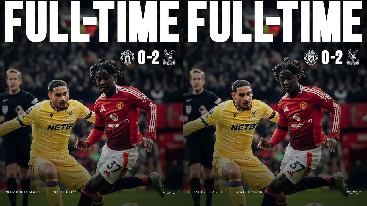 Manchester United vs Crystal Palace (Foto: instagram/@manchesterunited)