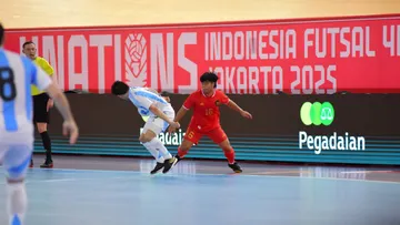 Timnas Futsal Indonesia vs Timnas Futsal Argentina/Media FFI.