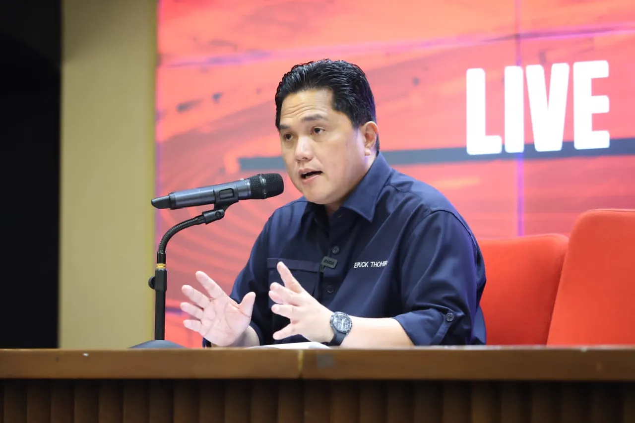 Ketua Umum PSSI, Erick Thohir/PSSI