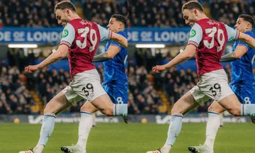 Duel pemain Chelsea vs West Ham dalam pekan ke-24 Liga Inggris 2024/2025. (Foto: Instagram/westham)