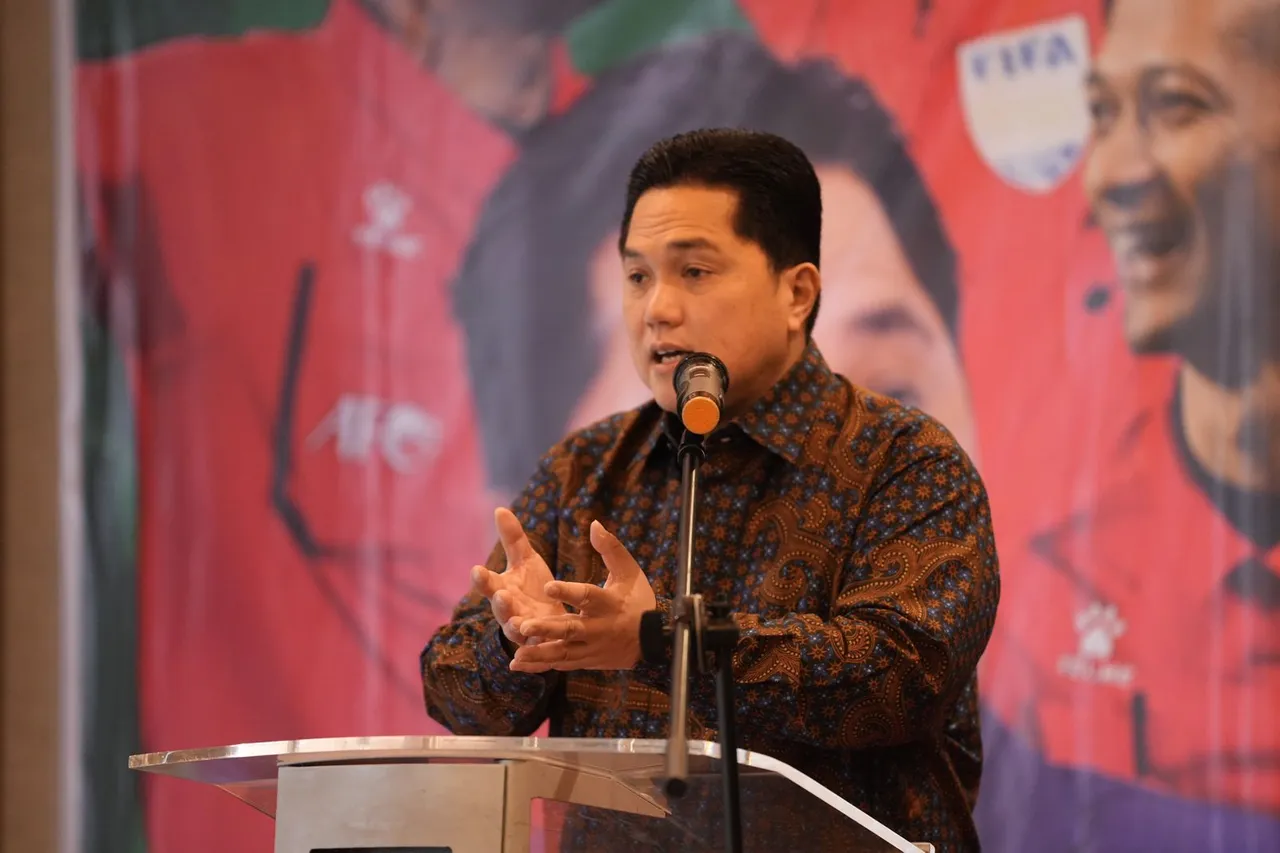 Ketum PSSI, Erick Thohir/PSSI