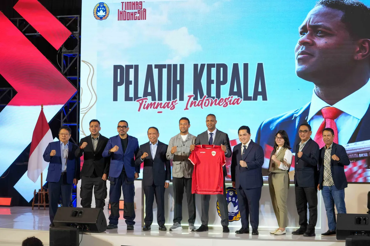 Pelatih Timnas Indonesia, Patrick Kluivert/PSSI