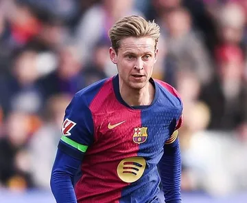 Frenkie de Jong, gelandang Barcelona. (X @FCBarcelona) 