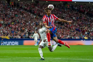 Pertandingan Raal Madrid melawan Atletico Madird di La Liga/LaLiga