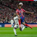 Pertandingan Raal Madrid melawan Atletico Madird di La Liga/LaLiga