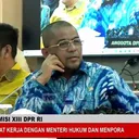 Anggota DPR RI fraksi PAN, Arizal Azis, kritisi program naturalisasi pemain Timnas Indonesia/foto: TV Parlemen.