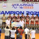 Patriot Purworejo juara Kejurnas Voli U-16 2025 usai kalahkan Dynamic Kota Blitar di final/foto: Youtube Alam Raya.