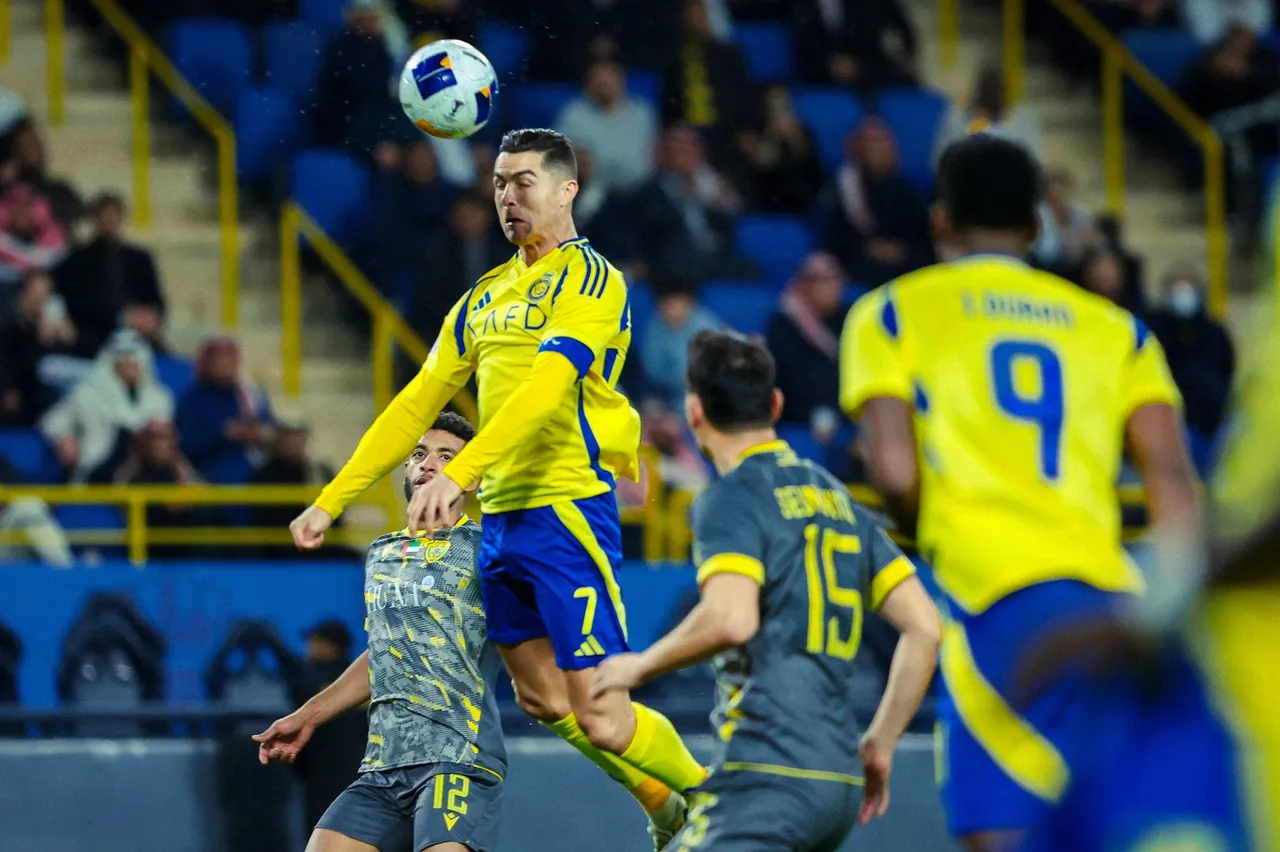 Cristiano Ronaldo ketika membela Al-Nassr, Arab Saudi. (X @AlNassrFC_EN)