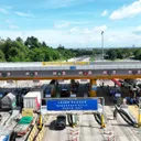 Gerbang Tol Ciawi 2 pasca kecelakaan maut. (Jasa Marga)