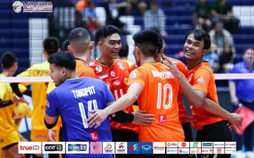 Doni Haryono membantu Nakhon Ratchasima lolos ke final four Liga Voli Thailand 2024/2025/foto: Volleyball Thailand League.