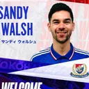 Sandy Walsh Resmi Gabung Yokohama F Marinos (Foto: Instagram Yokohama Marinos)