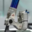 Nissin dan Showa berkolaborasi kembangkan konsep kaliper rem terintegrasi dengan garpu. (Hitachi Astemo) - Nissin dan Showa berkolaborasi kembangkan konsep kaliper rem terintegrasi dengan garpu. (Hitachi Astemo)