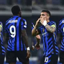 Dua bomber Inter Milan, Marcus Thuram dan Lautaro Martinez. (Foto: Instagram/inter)