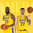 LeBron James dan Luka Doncic/ IG LA Lakers - LeBron James dan Luka Doncic/ IG LA Lakers