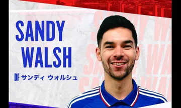 Pemain baru Yokohama F Marinos, Sandy Walsh. (Foto: Instagram/yokohamaf.marinos)