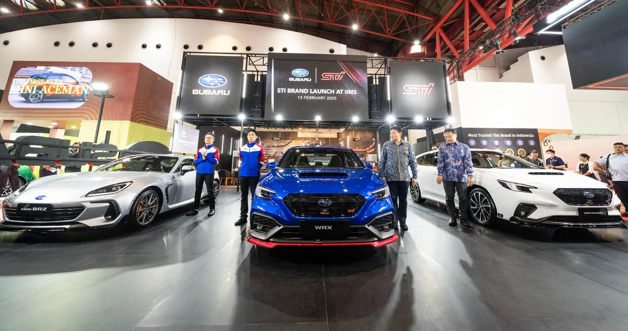 Perkenalan divisi motorsport Subaru Tecnica International di IIMS 2025. (Subaru Indonesia)