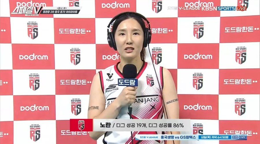 Noh Ran Comeback, Red Sparks Bisa Kalahkan Pink Spiders di Daejeon?