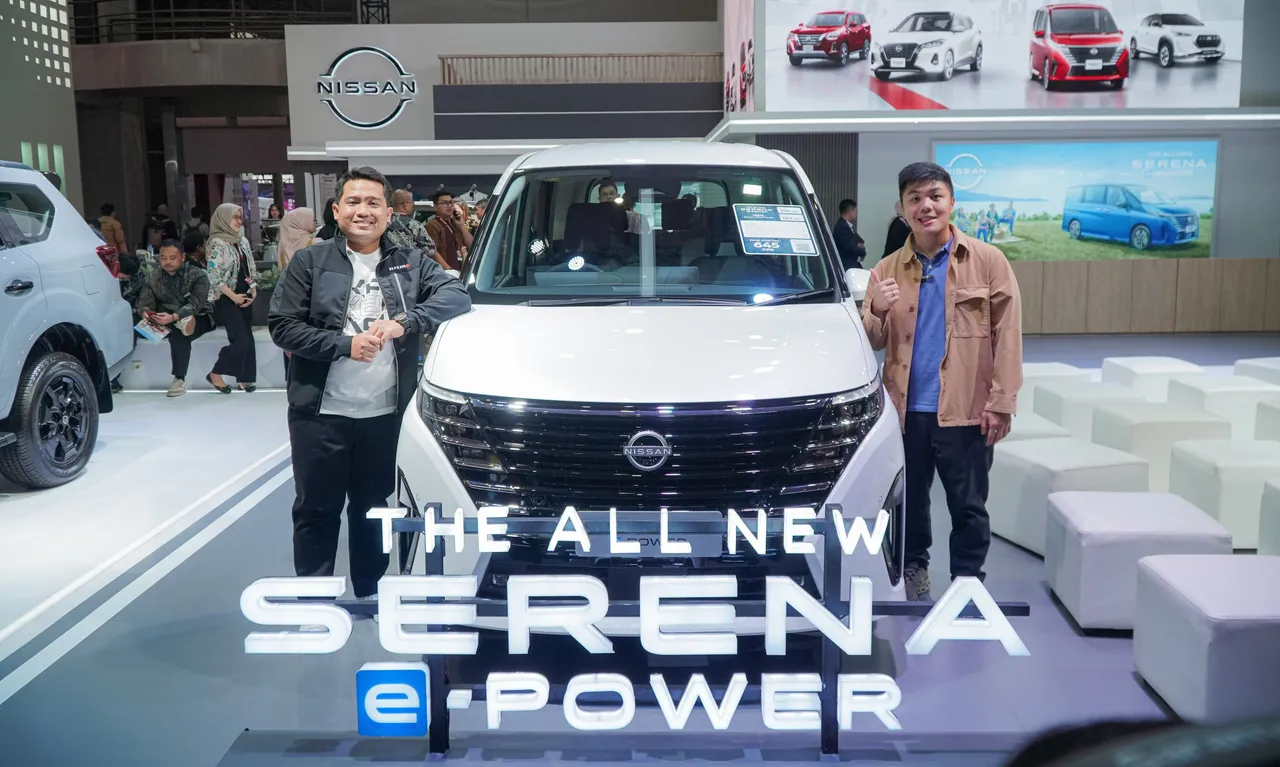 Selain Nissan Kicks e-POWER hadir juga Nissan Serena e-POWER di ajang IIMS 2025. (NMDI)