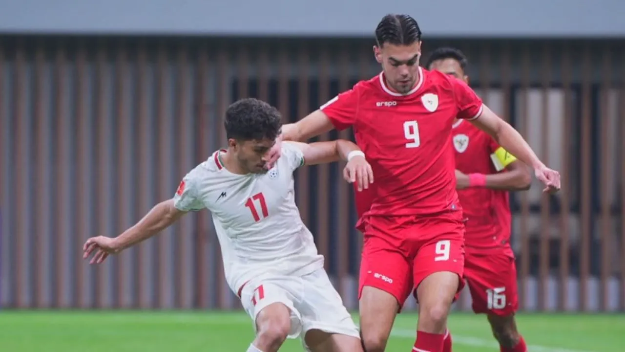 Pemain Timnas Indonesia U20, Jens Raven di Piala Asia U20/Laman PSSI.