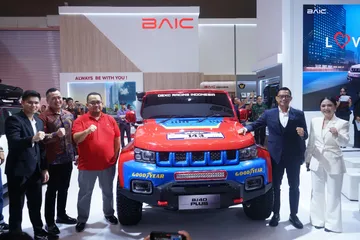 BAIC Indonesia bersama DEXC Racing Team siap terjun di ajang AXCR 2026 dengan BJ40 Plus. (BAIC Indonesia)