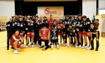 Wolfdogs Nagoya mengalahkan JTEKT dalam lanjutan Liga Voli Jepang SV.League 2024/2025 putra/foto: X Wolfdgos Nagoya.