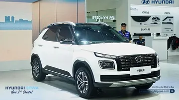 Hyundai Venue meluncur di IIMS 2025. (Hyundai Gowa)