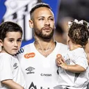 NEYMARJR.jpg - Megabintang Brasil Neymar Junior saat berkostum Santos. (X @SantosFC)