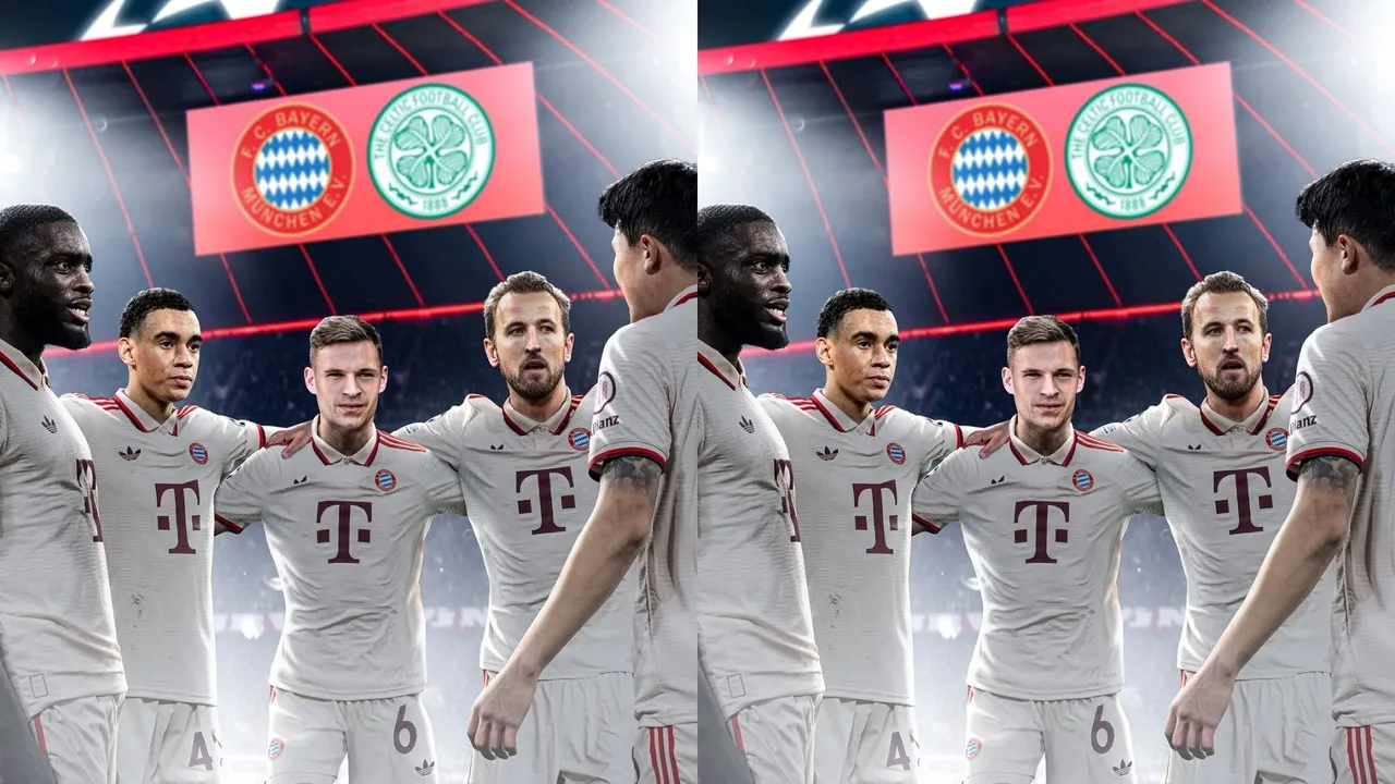 Bayern Munchen vs Celtic (Foto: instagram/@fcbayern)