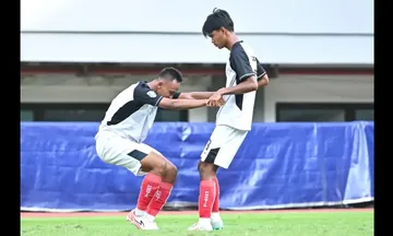 Pemain Persija Jakarta U-20 dalam laga melawan Dewa United U-20. (Foto: Instagram/Persija Elite Pro Academy)