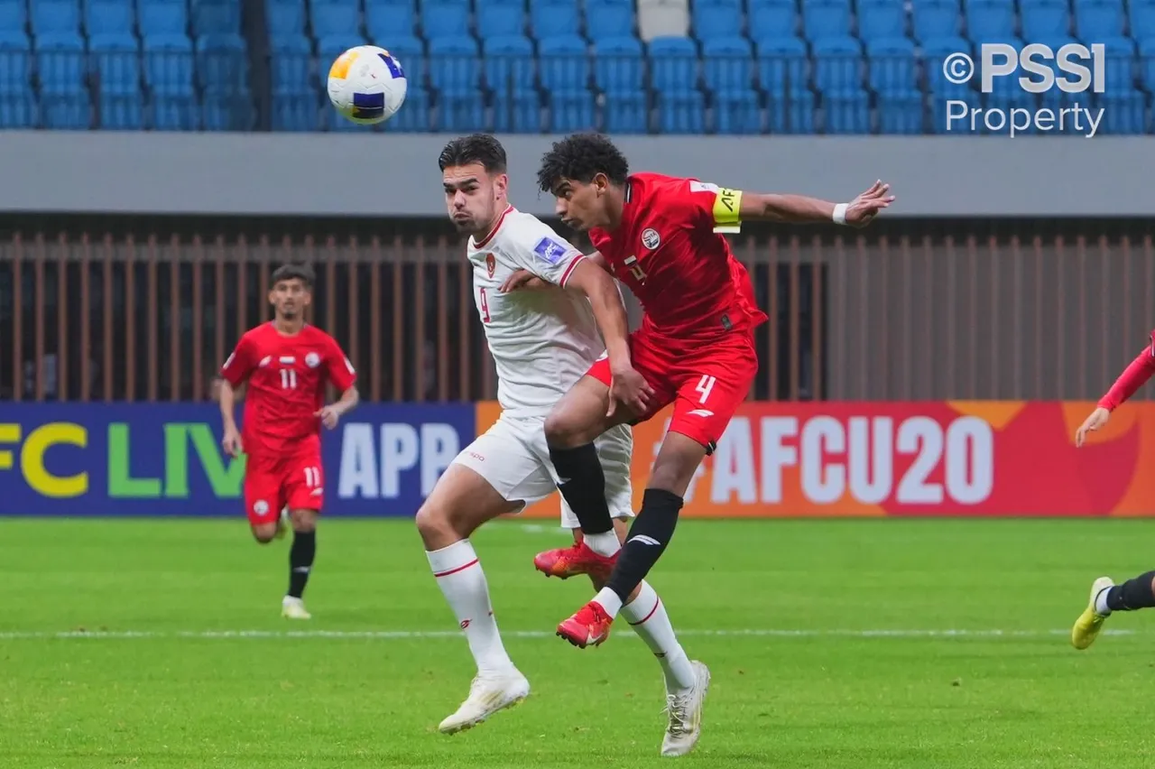 Timnas Indonesia U-20 vs Yaman di Piala Asia U-20 2025/PSSI